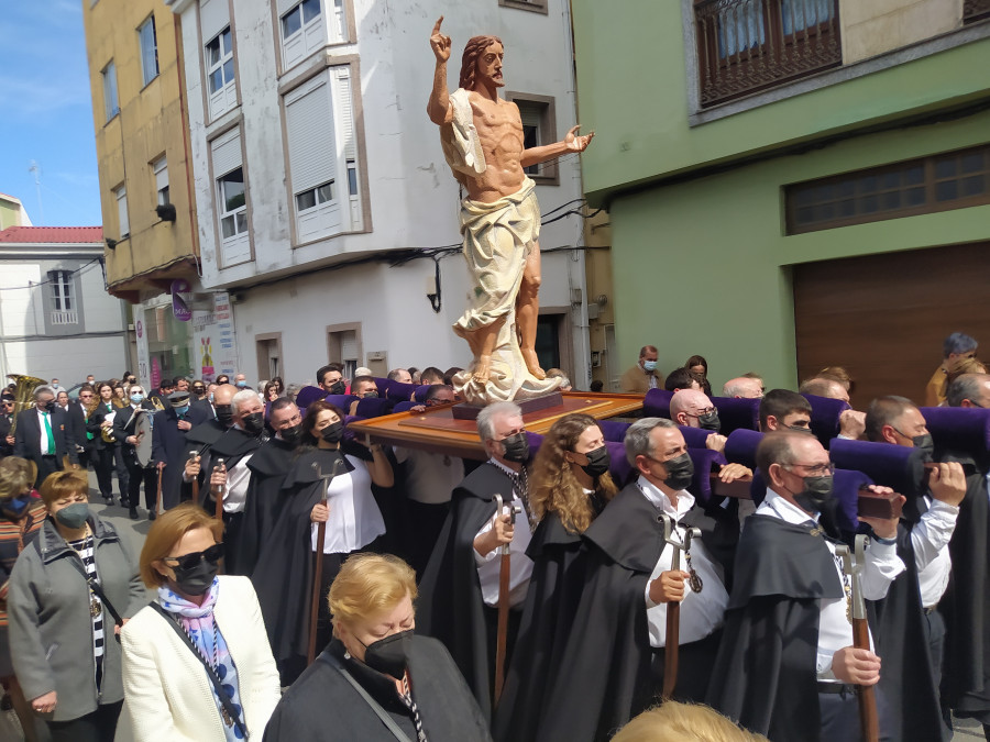 Once procesiones elevarán el fervor durante la Semana Santa en el centro urbano de A Pobra