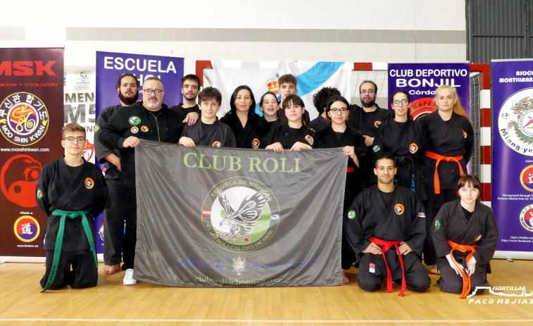 El Club Roli de Caldas de Reis revalida por quinta vez el título de campeón de España