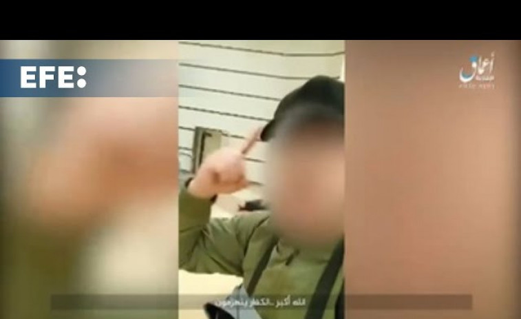El Estado Islámico difunde un vídeo degollando a un herido en el atentado de Rusia