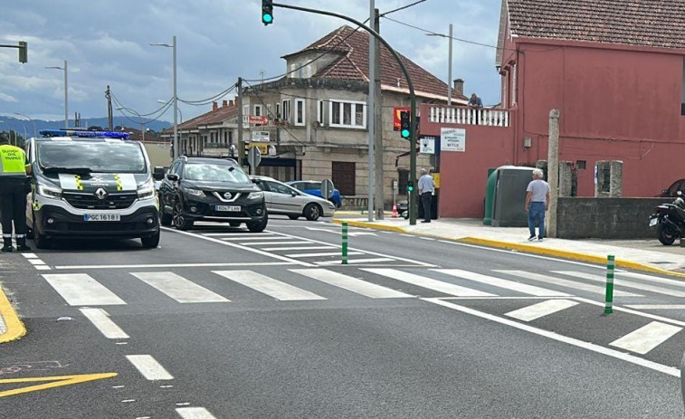 El BNG de Sanxenxo alerta de los problemas de seguridad vial existentes en la rotonda del cruce de A Vichona