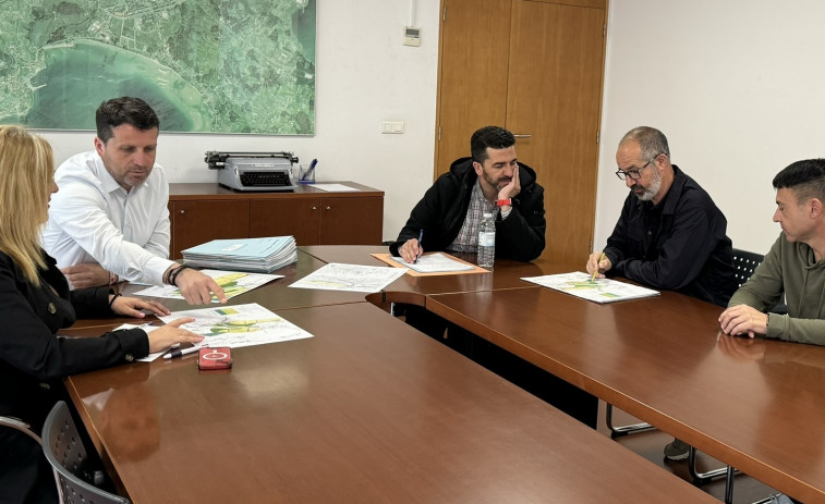 Ayuntamiento de Boiro y SEA avanzan en sus planea para la ampliación del polígono industrial de Espiñeira