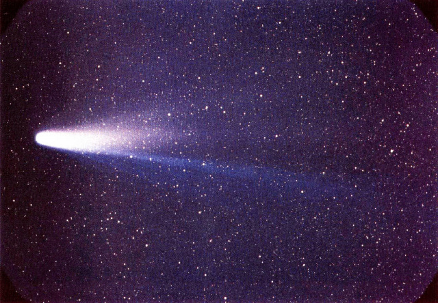 Llegan las lágrimas del cometa Halley