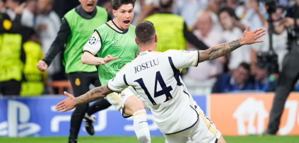 Joselu resucita el Real Madrid de los imposibles (2-1)
