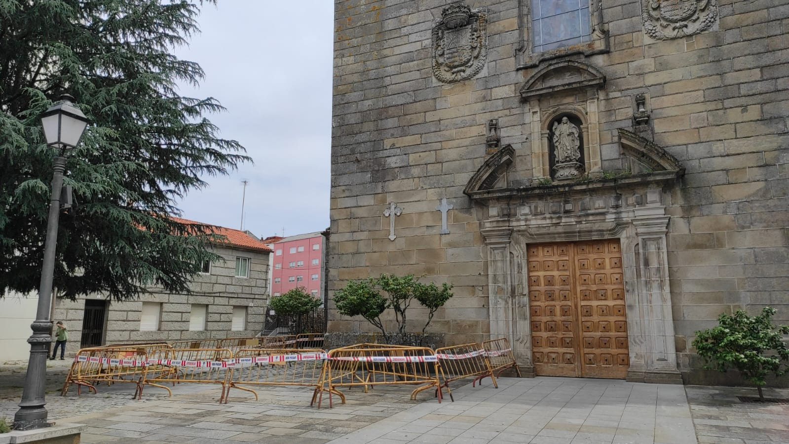 Suspenden la procesión del Corpus por el estado de la iglesia parroquial de Vilagarcía