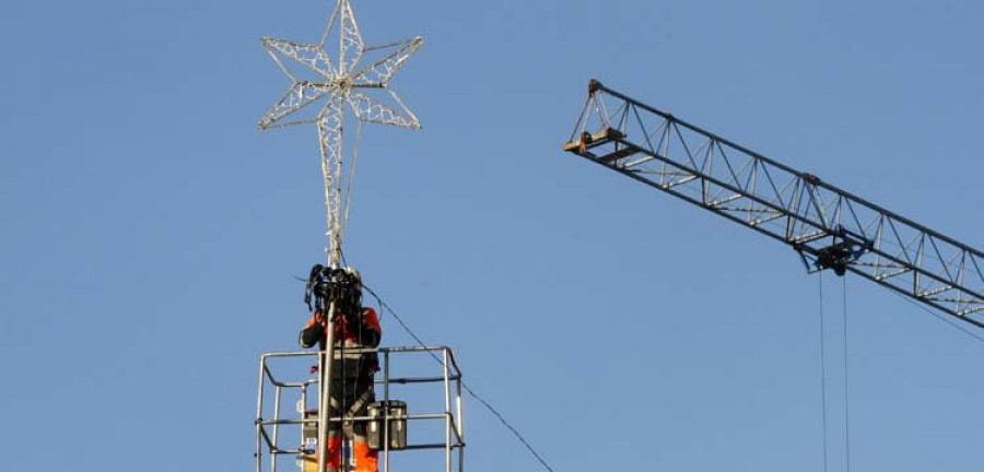 Papá Noel llegará en trineo a la Praza de Galicia para encender la Navidad el día 9