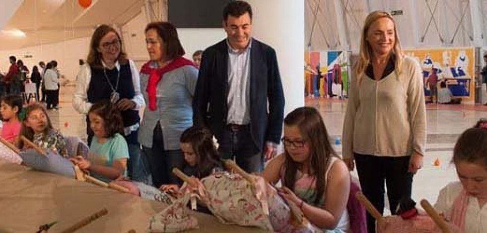 El textil y el arte, estrellas en el Día de los Museos en el Gaiás