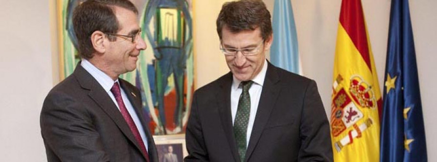 El albariño Condes de Albarei, protagonista en la visita del embajador de EEUU a Galicia