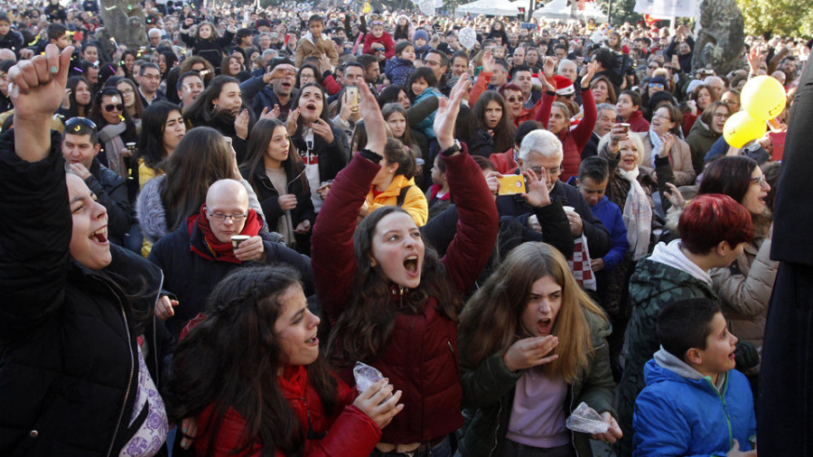 La Festa das Uvas bate récords en su edición más multitudinaria y confusa