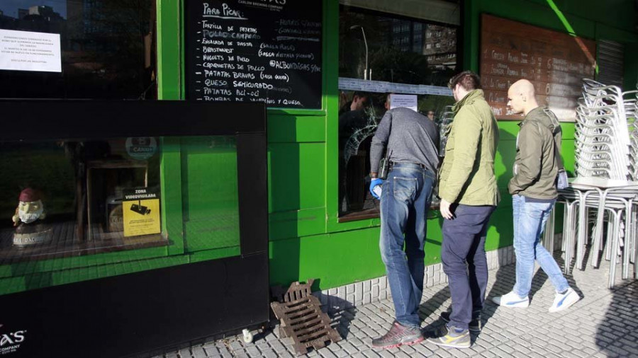 La posibilidad de robo en un comercio  en A Coruña es el doble que en Vigo