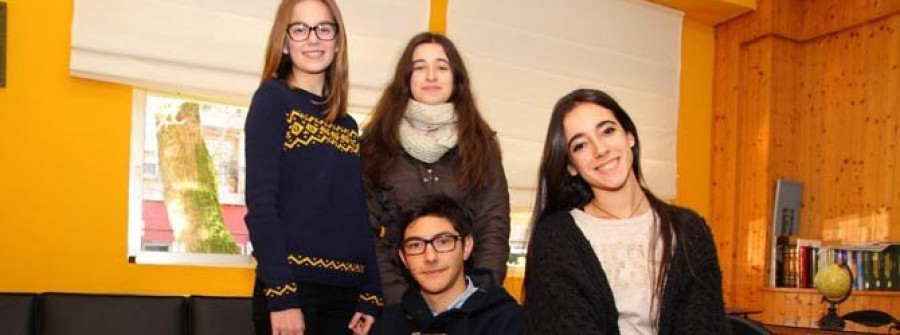 Cuatro alumnos del Castro Alobre brillan en el certamen de debate Parlamento Xove