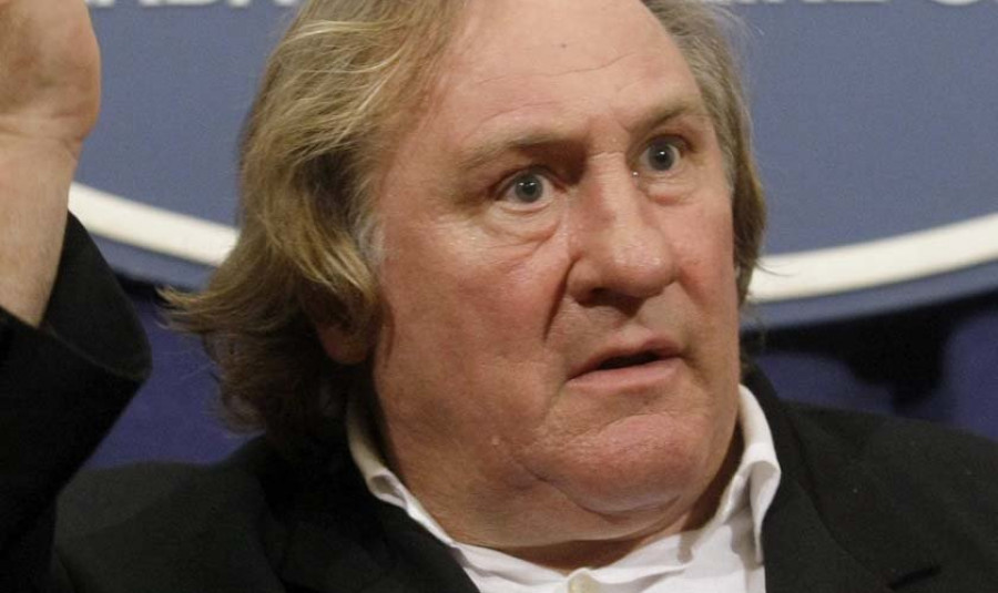 Gérard Depardieu recibirá el 25 junio la medalla de Bruselas