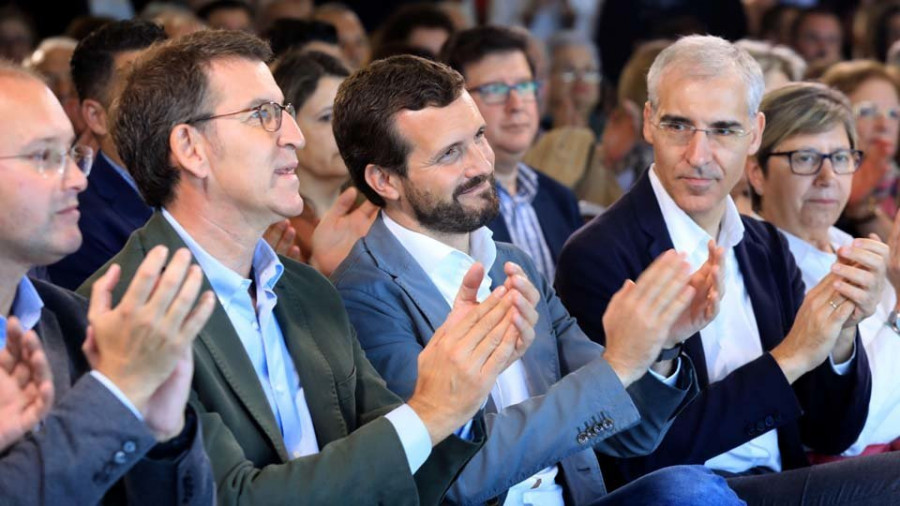 Feijóo responsabiliza al PSOE de 
los problemas de la industria gallega