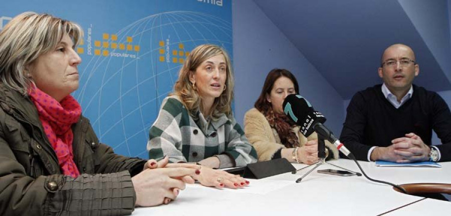 El PP acusa al tripartito de “paralizar” 
siete proyectos por valor de 317.000 euros