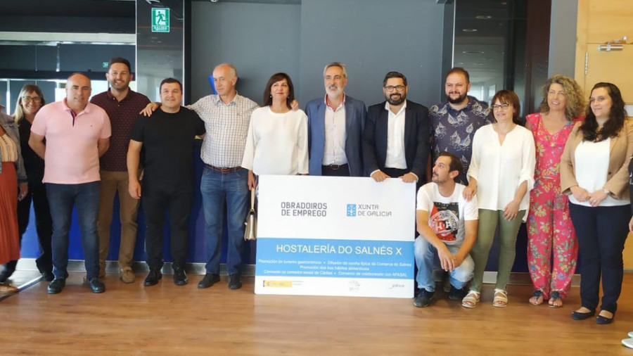 O Salnés clausura su X Obradoiro de Hostalería y pone en el mercado 20 nuevos profesionales