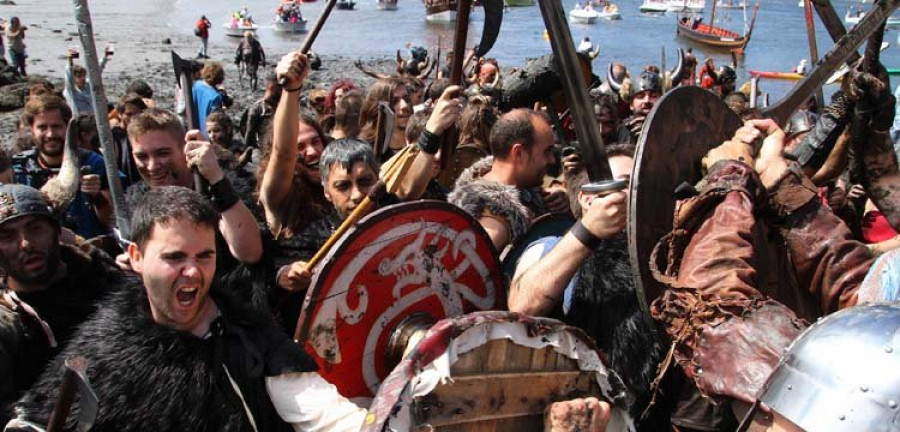 Los vecinos esperan  a miles de aliados para repeler el desembarco vikingo
