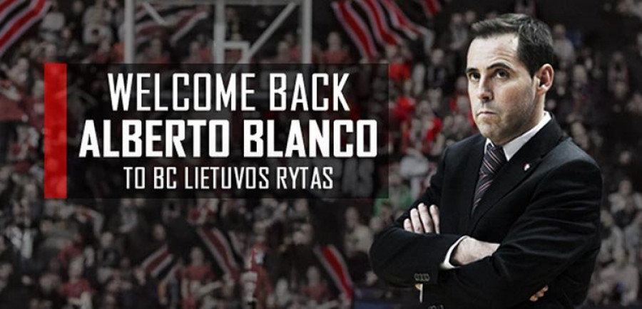 El Lietuvos Rytas vuelve a contar con Alberto Blanco