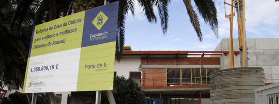 VILANOVA.- La Diputación convoca al Concello a una reunión por el auditorio de O Esteiro