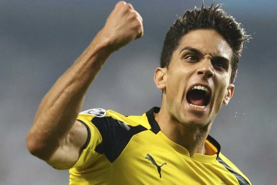 El futbolista Marc Bartra organiza una preboda con Melisa Jiménez