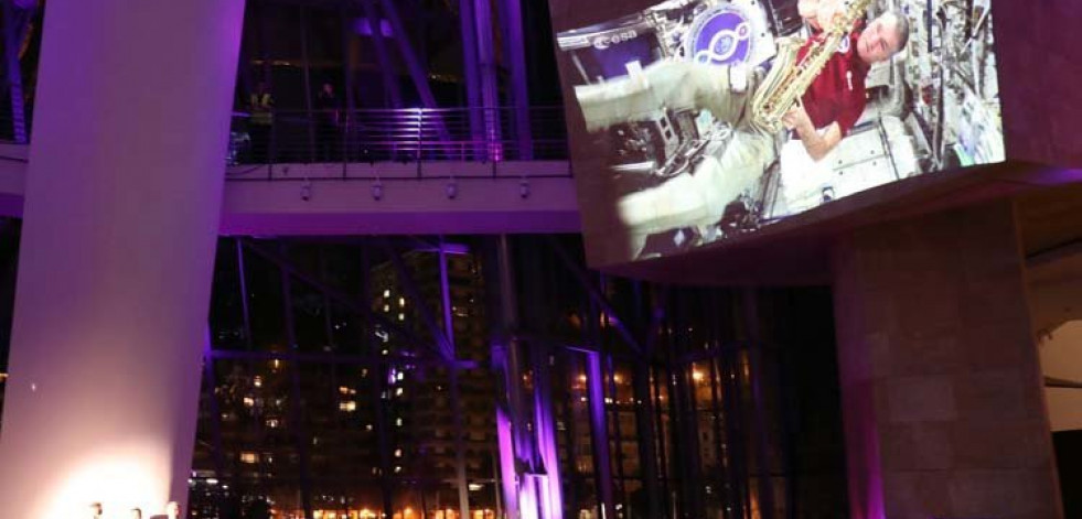 Un concierto futurista acerca Marte al Guggenheim