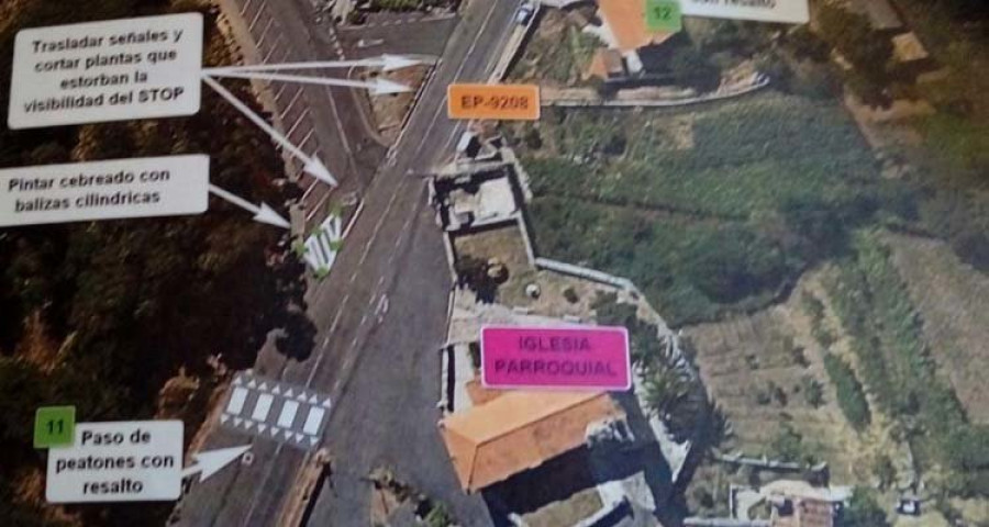 La Diputación destina a Noalla diez reductores de velocidad que serán instalados “en breve”