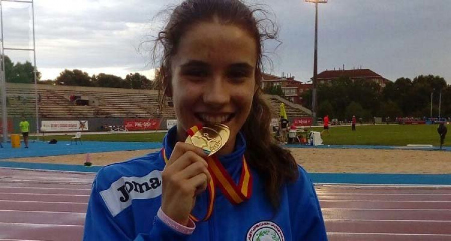 Raquel Meaños, campeona de España juvenil de 800