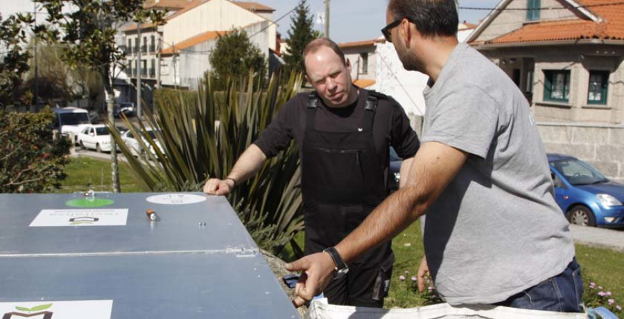 Cambados quiere aumentar el compostaje comunitario con nuevas unidades en Fernández Pulido y junto a la Plaza