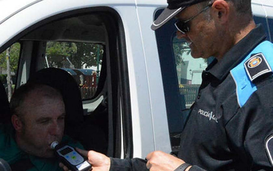 La Policía Local de Boiro detecta a tres conductores ebrios al volante en 24 horas