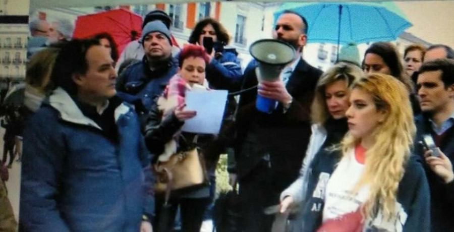 A Pobra lidera en la comarca una protesta contra la derogación de la prisión permanente revisable