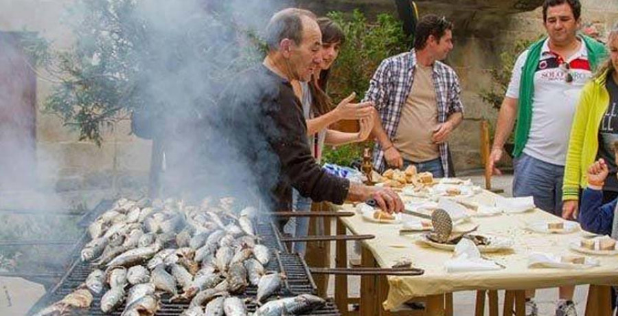 Portonovo arrancará con la sardinada popular seis días de fiesta en honor a San Roque