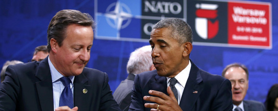 Cameron asegura que el Reino Unido no dará la espalda a la defensa de Europa
