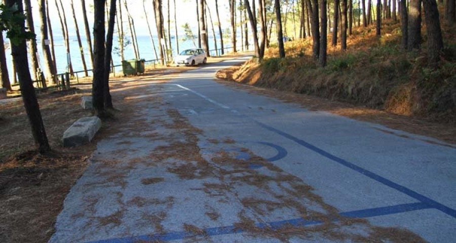 A Illa renovará el camino de A Bouza para reducir caídas y daños en coches