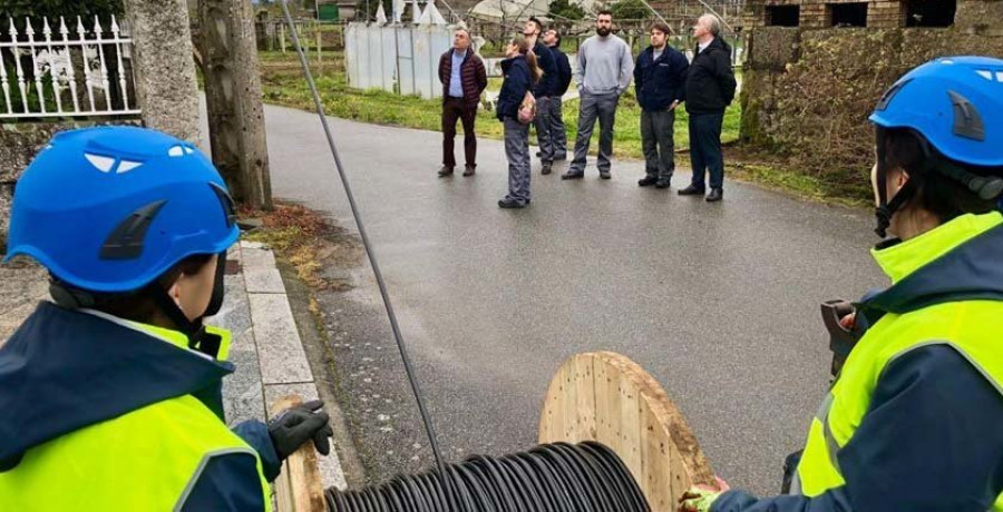 Vilanova ampliará la mejora de la wifi por fibra a Baión este mismo año