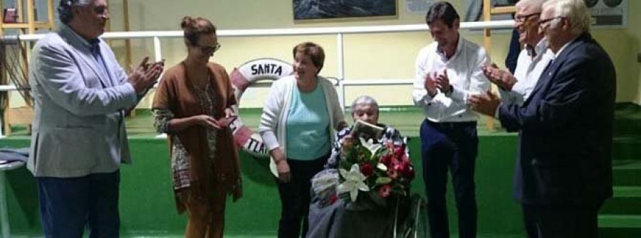 Carmen Vázquez, a ollada da única supervivinte do naufraxio do Santa Isabel