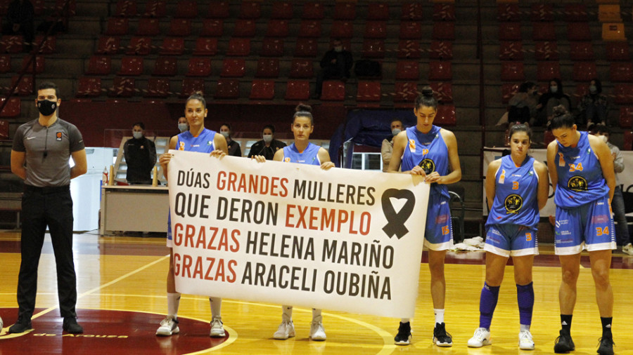 Homenaje y... suspensión por la humedad en la pista