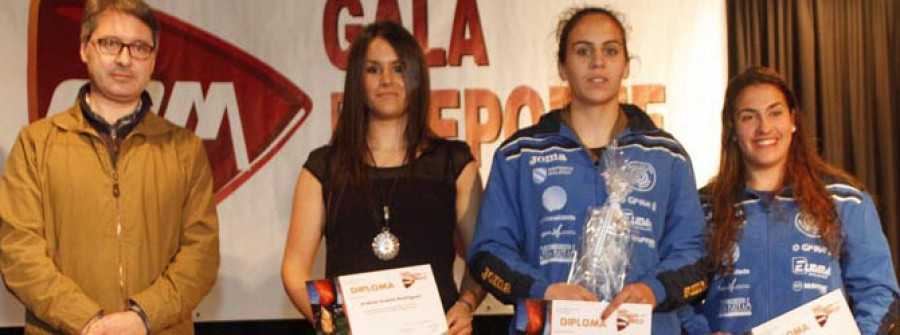 Piragüismo y remo acaparan los premios principales en la Gala do Deporte de O Grove