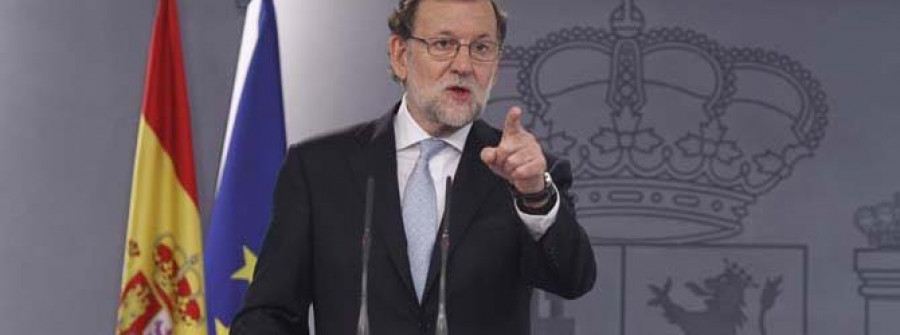 Rajoy propone un gobierno “de amplio espectro” con quien defiende la unidad