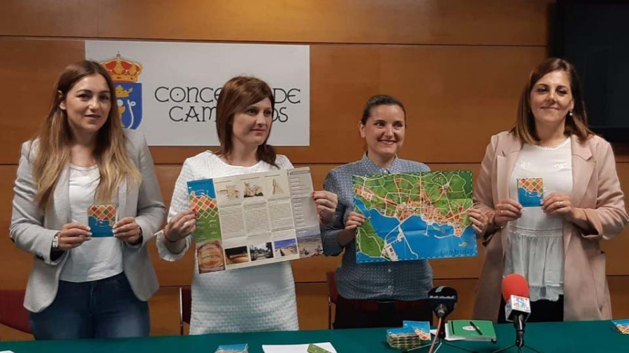 Cambados estrena mapa turístico con una edición más completa, moderna y una versión en gallego