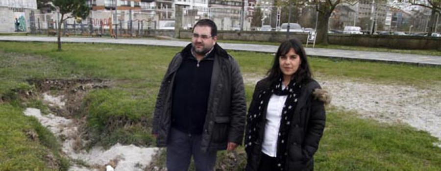 Ravella prevé canalizar el regato de A Concha después de Semana Santa