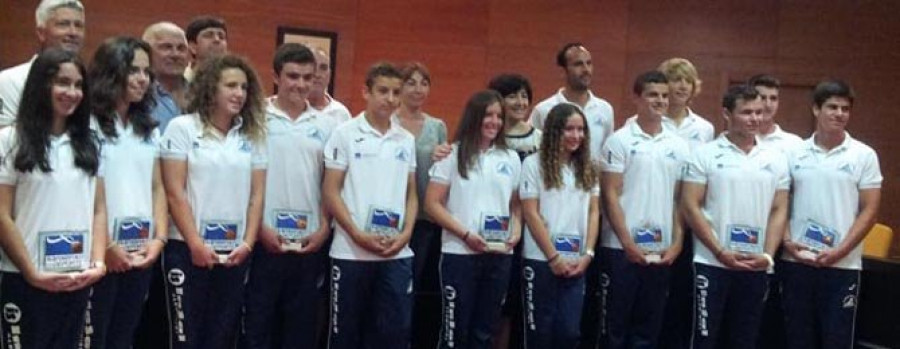 SANXENXO - El Club de Piragüismo, orgullo de Portonovo
