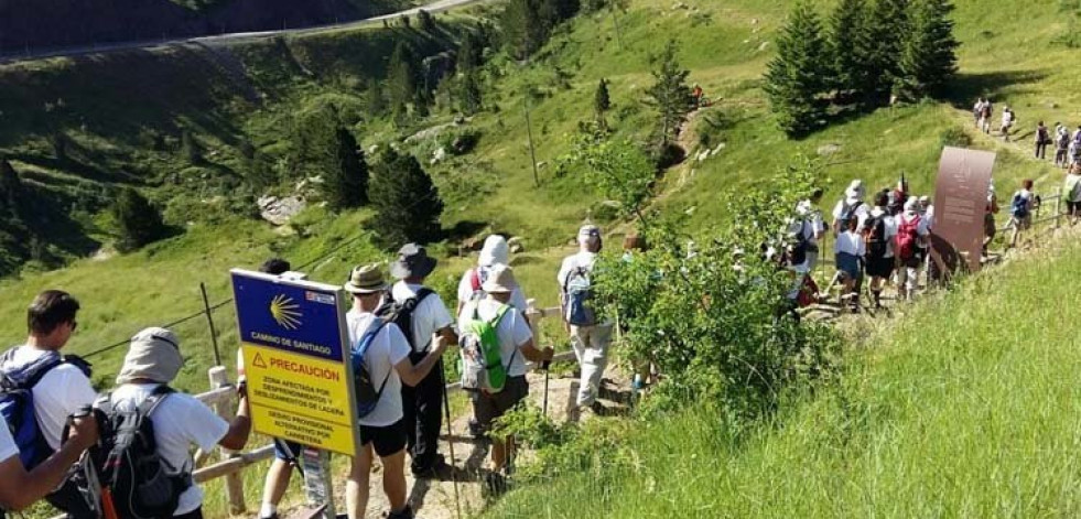 Los peregrinos eligen las rutas minoritarias del Camino