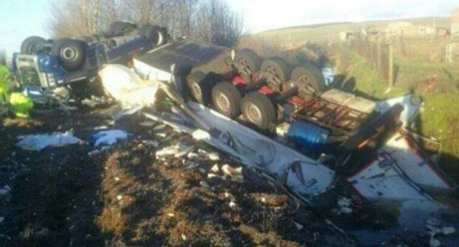 Fallecen dos camioneros de O Grove tras sufrir un accidente en Zamora
