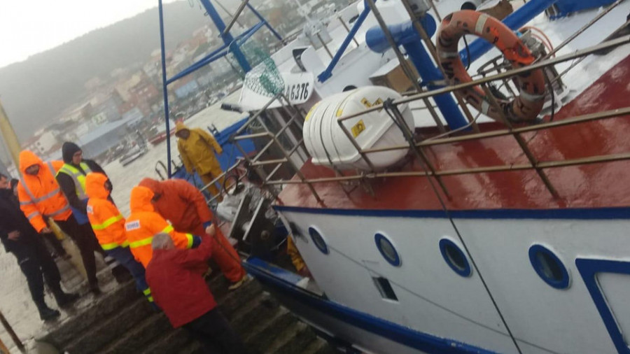 Crónica | “De la que nos libramos”, relata el único marinero en cubierta cuando se produjo el golpe de mar
