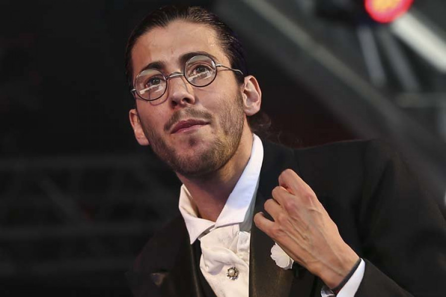 Salvador Sobral ofrece su 
último concierto antes de retirarse