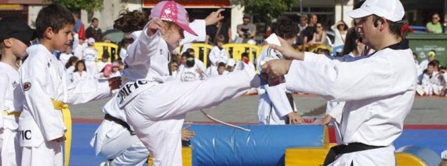 Taekwondo para todos y  al aire libre en Santa Rita