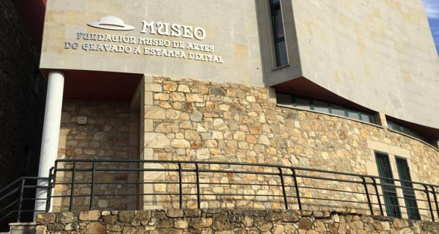El Museo do Gravado mejora su exterior, prepara un taller y colaborará en varias muestras
