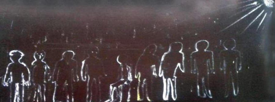 El cuntiense Manuel Carballo Arca expone parte de su obra pictórica en A Tenda da Ponte