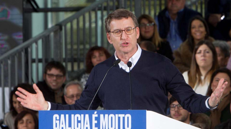 Feijóo se presenta como un candidato libre: “No seré rehén de ningún partido”