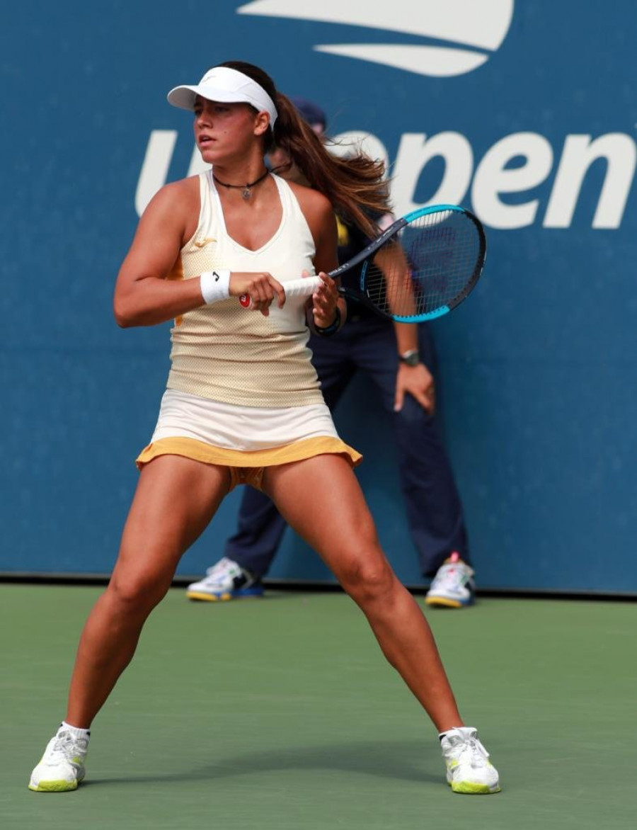 Jéssica Bouzas debuta con victoria en el US Open