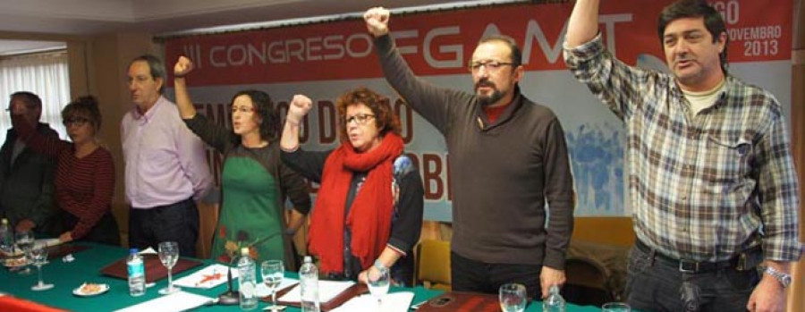Rosa Abuín, tercera en la nueva ejecutiva de la Fgamt-CIG, que aúna Alimentación, Textil y otros sectores