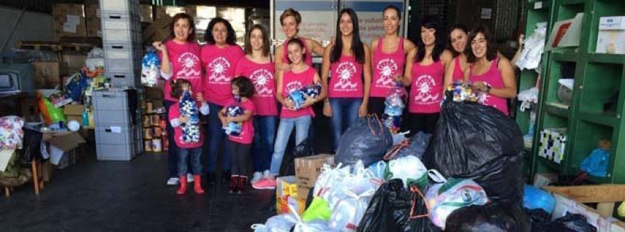 Fans de Alejandro Sanz en Vilagarcía donan 224 kilos de tapones para Amigos de Galicia